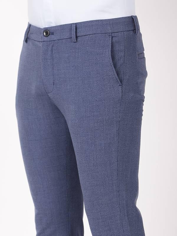 Men's Brooklyn Fit Polyester Blend Trousers - Image 3