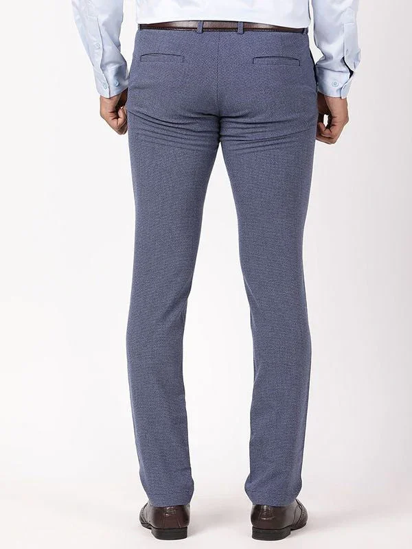 Men's Brooklyn Fit Polyester Blend Trousers - Image 4