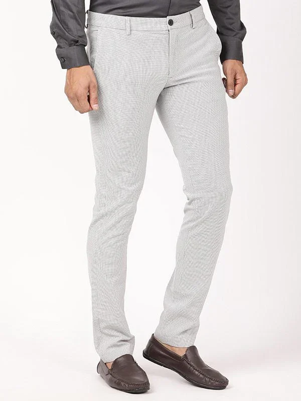 Men's Brooklyn Fit Polyester Blend Trousers - Image 7