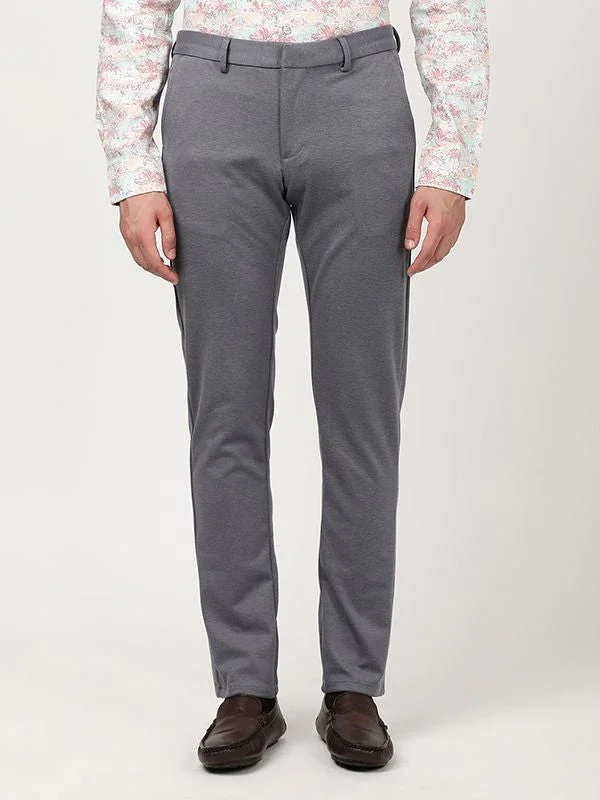 Men's Brooklyn Fit Polyester Blend Trousers - Image 11