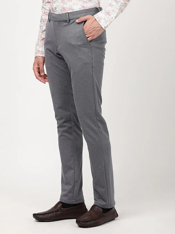 Men's Brooklyn Fit Polyester Blend Trousers - Image 12