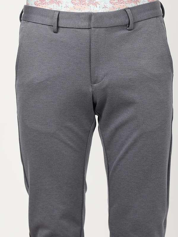 Men's Brooklyn Fit Polyester Blend Trousers - Image 13