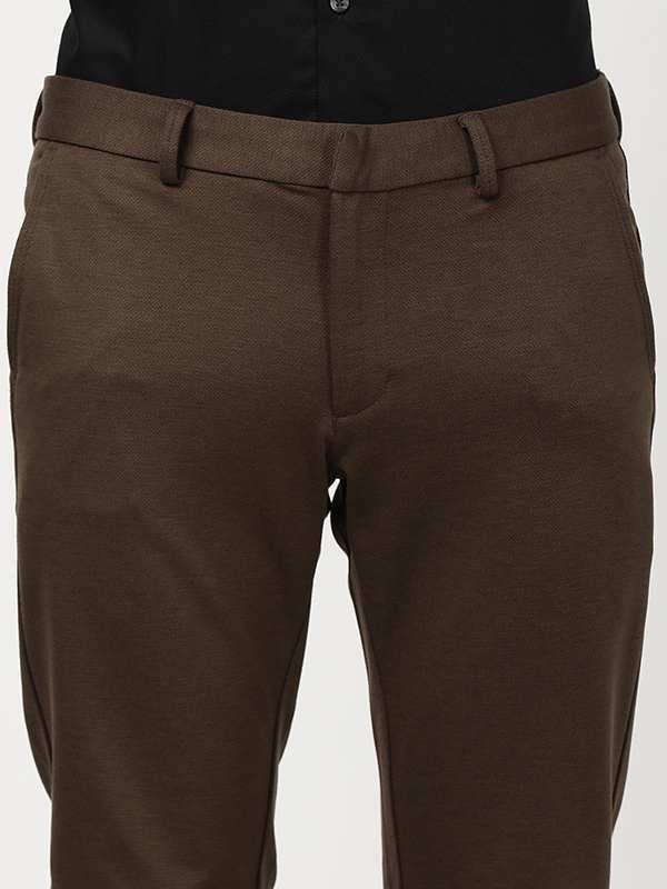 Men's Brooklyn Fit Polyester Blend Trousers - Image 8