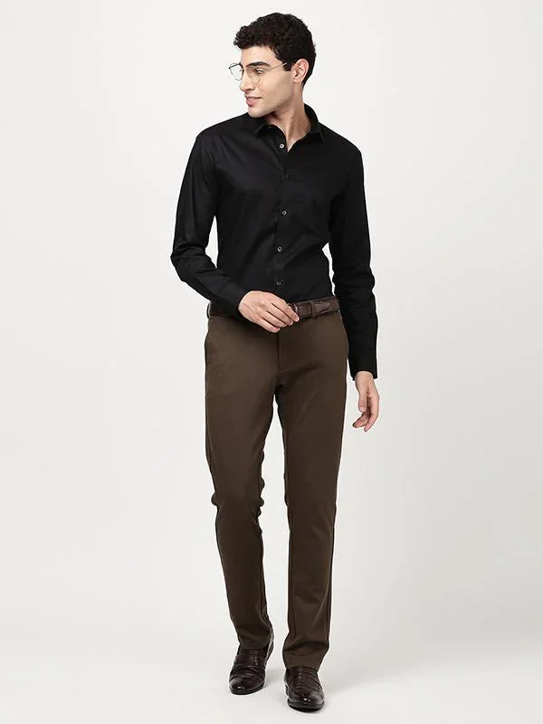 Men's Brooklyn Fit Polyester Blend Trousers - Image 9