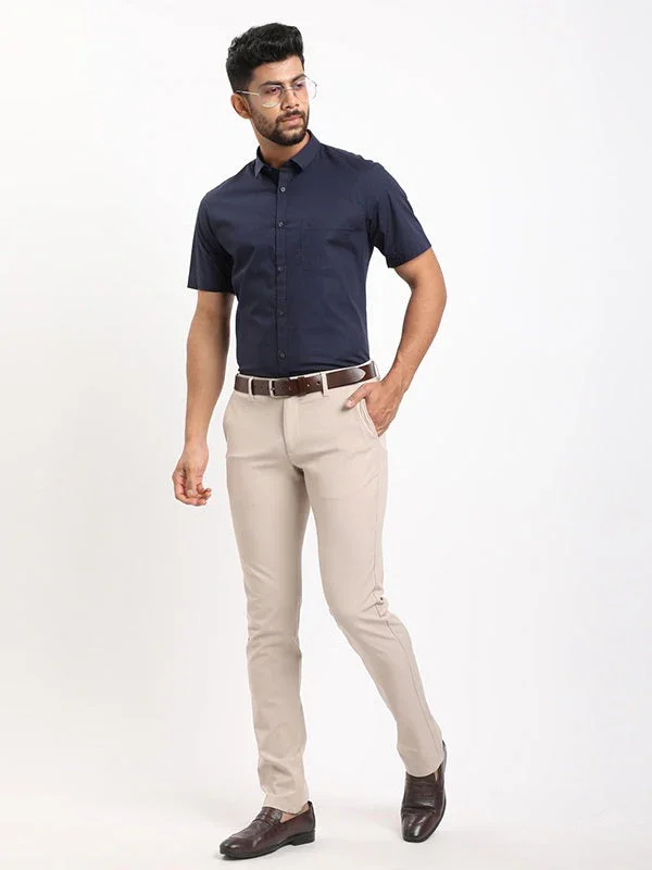 Men's Brooklyn Fit Polyester Blend Trousers - Image 10