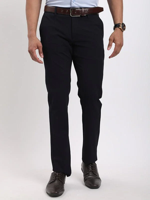 Men's Brooklyn Fit Polyester Blend Trousers - Image 11