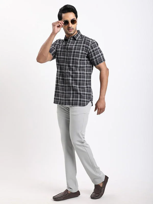 Men's Brooklyn Fit Polyester Blend Trousers - Image 25