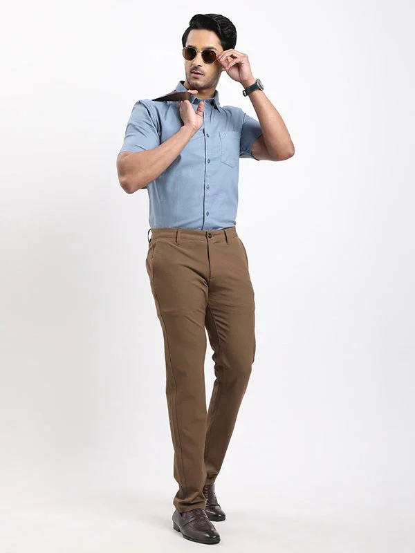 Men's Brooklyn Fit Polyester Blend Trousers - Image 30