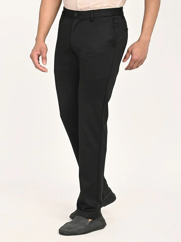 Men's Brooklyn Fit Polyester Blend Trousers - Image 2
