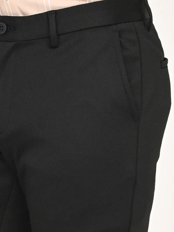Men's Brooklyn Fit Polyester Blend Trousers - Image 3