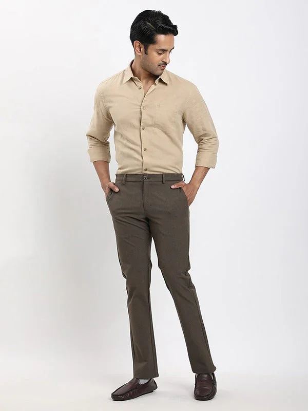 Men's Brooklyn Fit Polyester Blend Trousers - Image 10