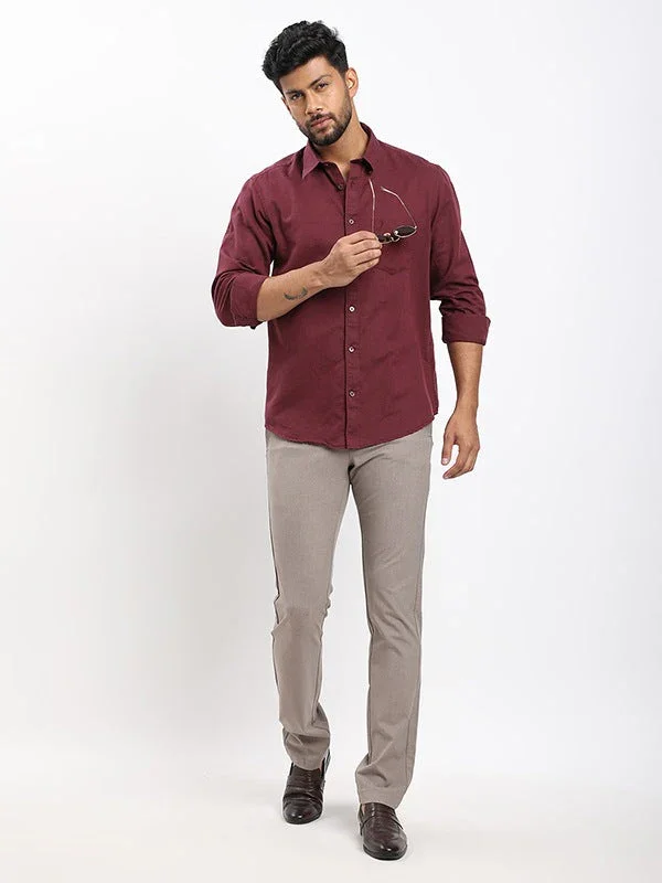 Men's Brooklyn Fit Polyester Blend Trousers - Image 20