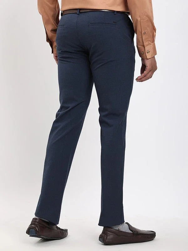 Men's Brooklyn Fit Polyester Blend Trousers - Image 4