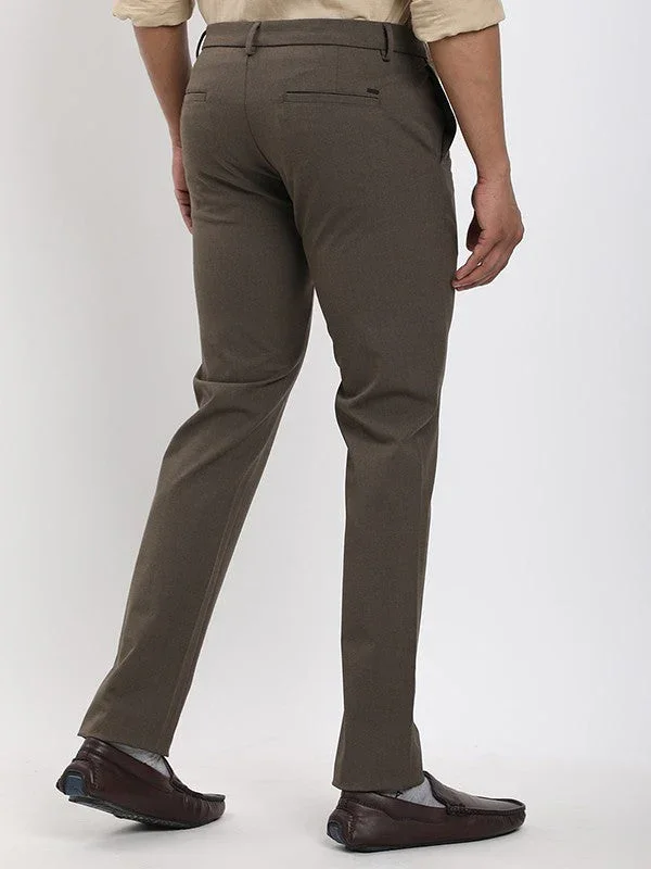 Men's Brooklyn Fit Polyester Blend Trousers - Image 9