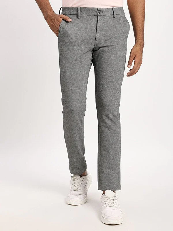 Men's Brooklyn Fit Polyester Blend Trousers