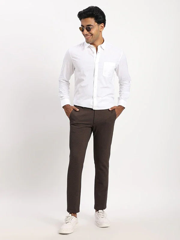 Men's Brooklyn Fit Polyester Blend Trousers - Image 10