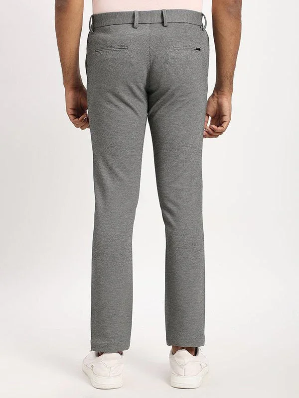Men's Brooklyn Fit Polyester Blend Trousers - Image 4