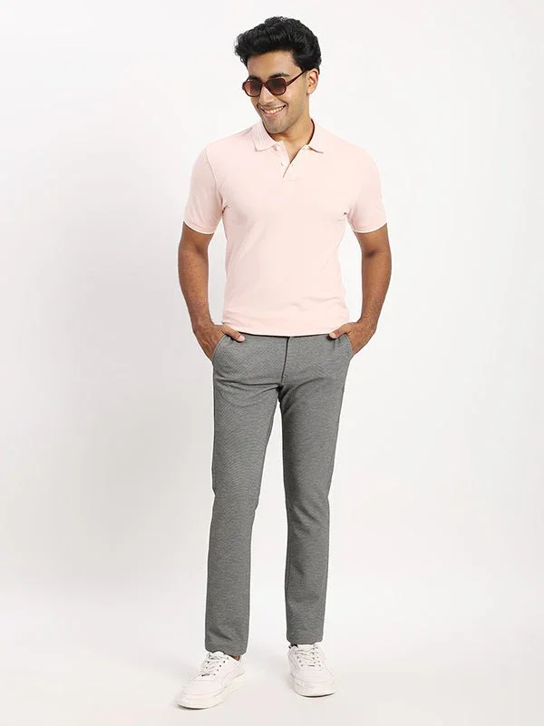 Men's Brooklyn Fit Polyester Blend Trousers - Image 5