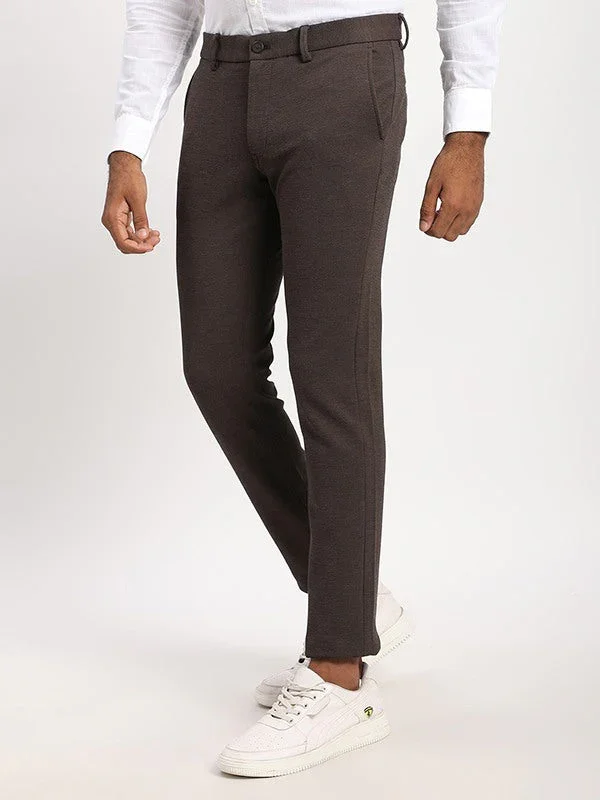 Men's Brooklyn Fit Polyester Blend Trousers - Image 7