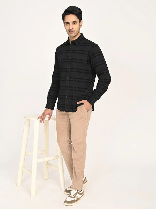 Men's Check Full Sleeves Cotton Shirt - Image 10