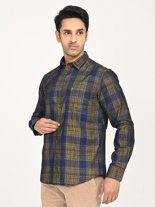 Men's Check Full Sleeves Cotton Shirt - Image 2