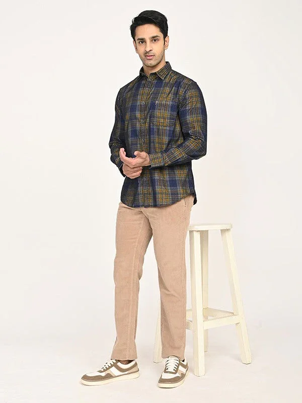 Men's Check Full Sleeves Cotton Shirt - Image 5