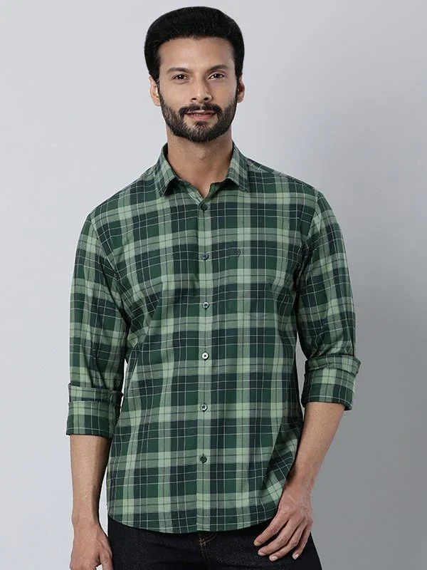 Men's Check Full Sleeves Cotton Shirt - Image 2