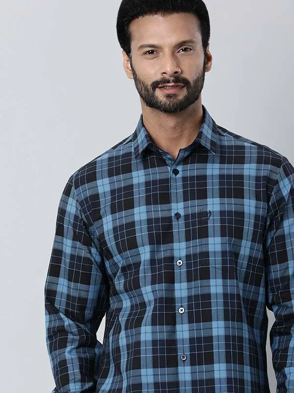 Men's Check Full Sleeves Cotton Shirt - Image 5