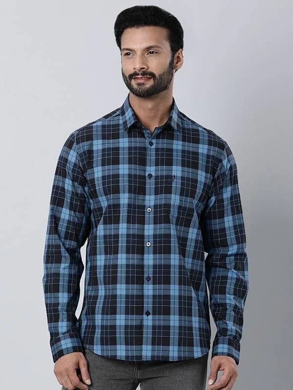 Men's Check Full Sleeves Cotton Shirt - Image 6