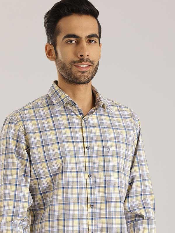 Men's Check Full Sleeves Cotton Shirt - Image 5