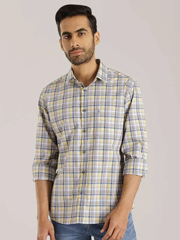 Men's Check Full Sleeves Cotton Shirt - Image 6