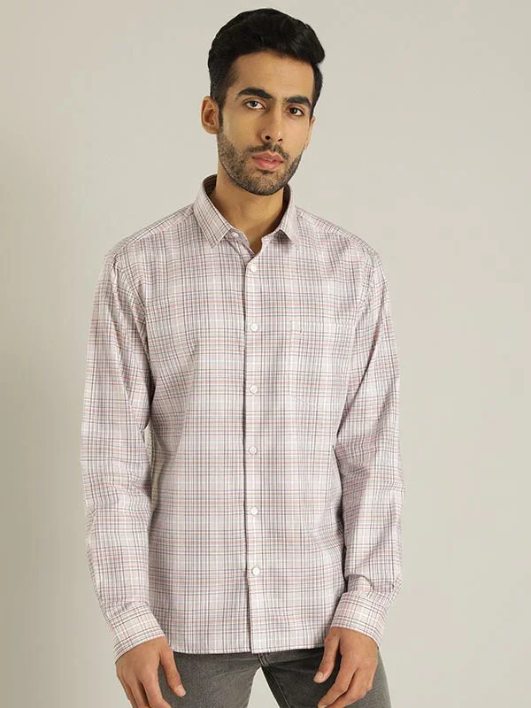 Men's Check Full Sleeves Cotton Shirt - Image 5