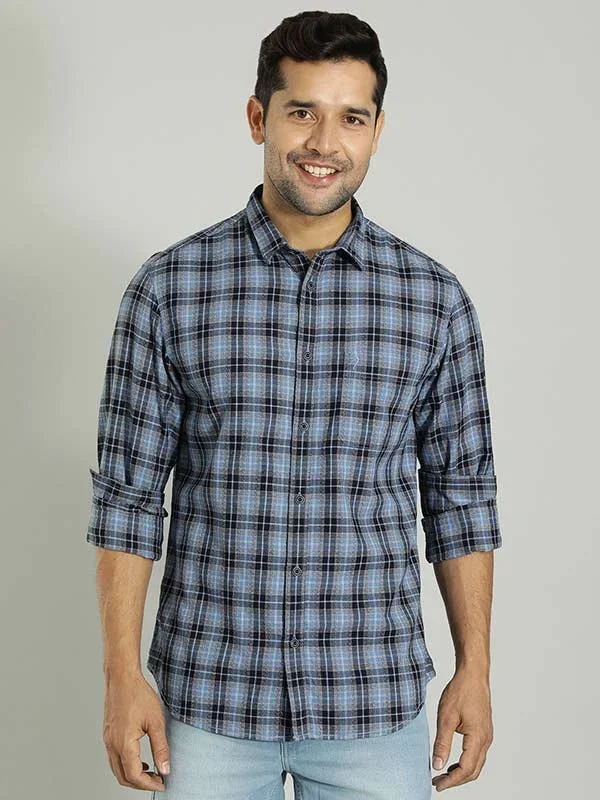 Men's Check Full Sleeves Cotton Shirt - Image 2
