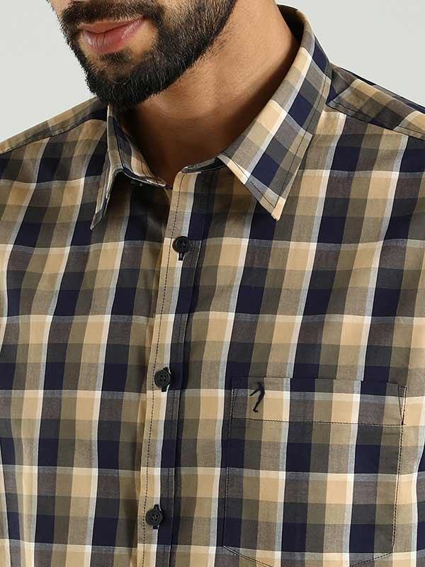 Men's Check Full Sleeves Cotton Shirt - Image 4