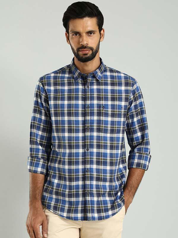 Men's Check Full Sleeves Cotton Shirt - Image 2