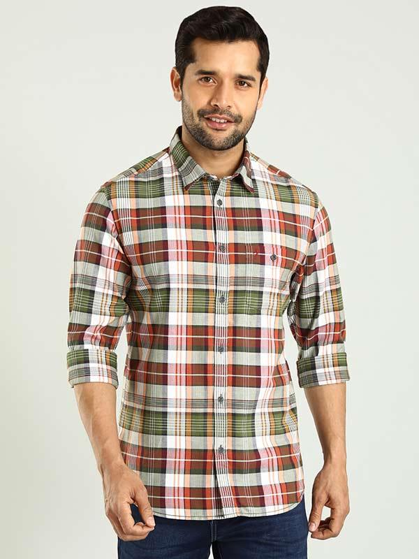 Men's Check Full Sleeves Cotton Shirt - Image 2
