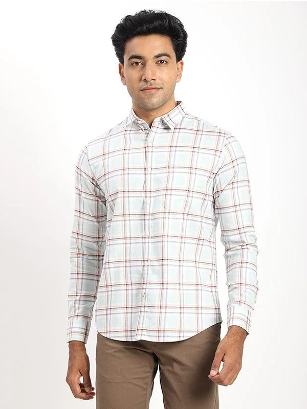 Men's Check Full Sleeves Cotton Shirt - Image 6