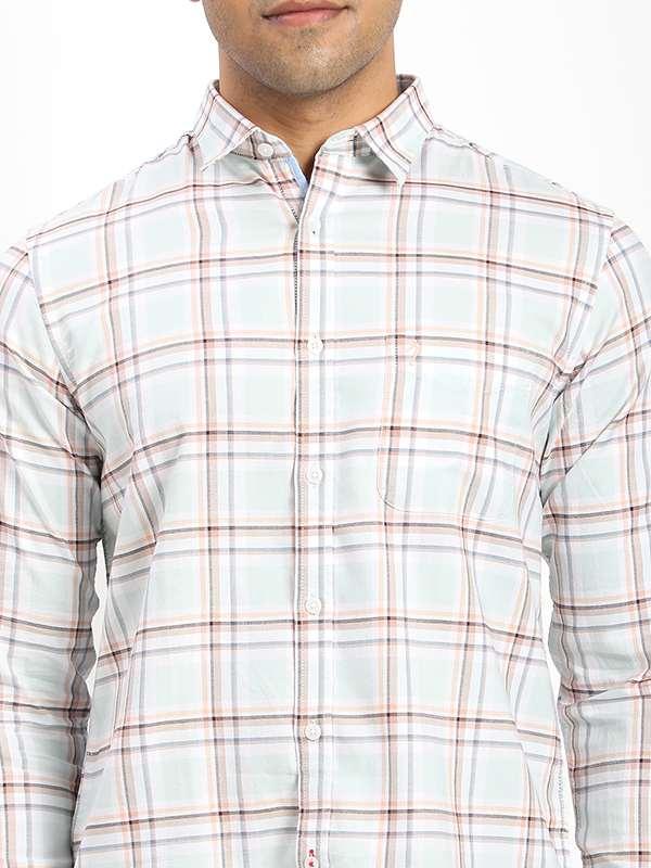 Men's Check Full Sleeves Cotton Shirt - Image 8