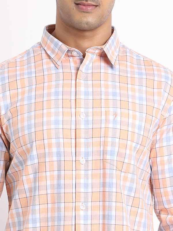 Men's Check Full Sleeves Cotton Shirt - Image 3