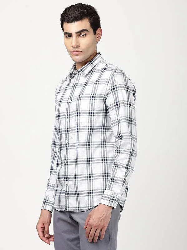 Men's Check Full Sleeves Cotton Shirt - Image 7