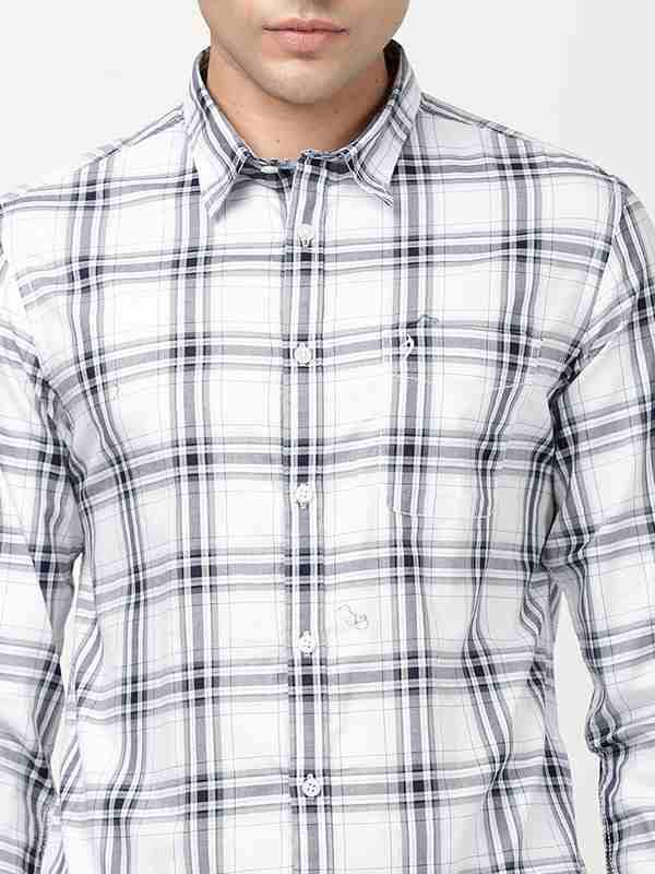 Men's Check Full Sleeves Cotton Shirt - Image 8