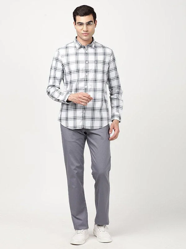 Men's Check Full Sleeves Cotton Shirt - Image 9