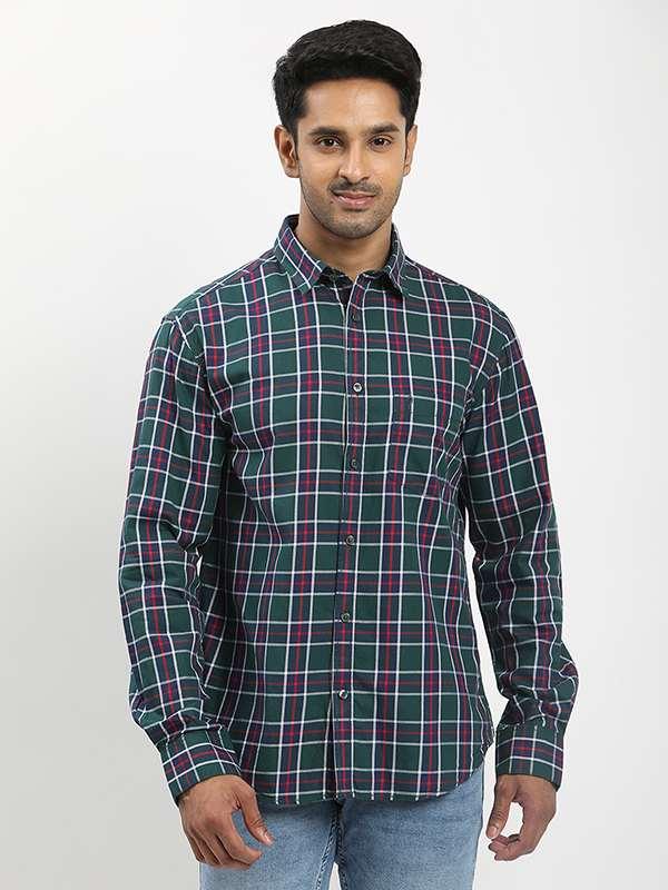Men's Check Full Sleeves Cotton Shirt - Image 5