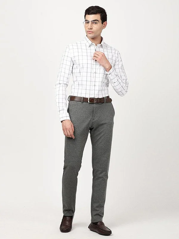 Men's Check Full Sleeves Cotton Shirt - Image 4