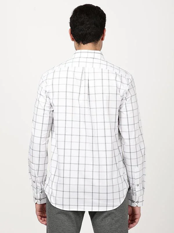 Men's Check Full Sleeves Cotton Shirt - Image 5