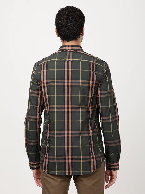 Men's Check Full Sleeves Cotton Shirt - Image 5