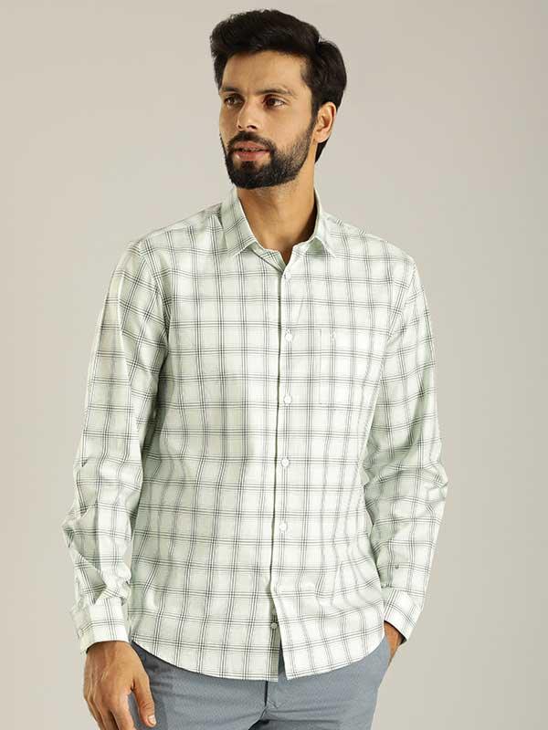 Men's Check Full Sleeves Cotton Shirt - Image 7