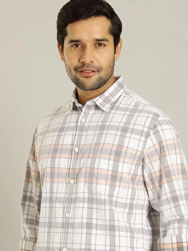Men's Check Full Sleeves Cotton Shirt - Image 5