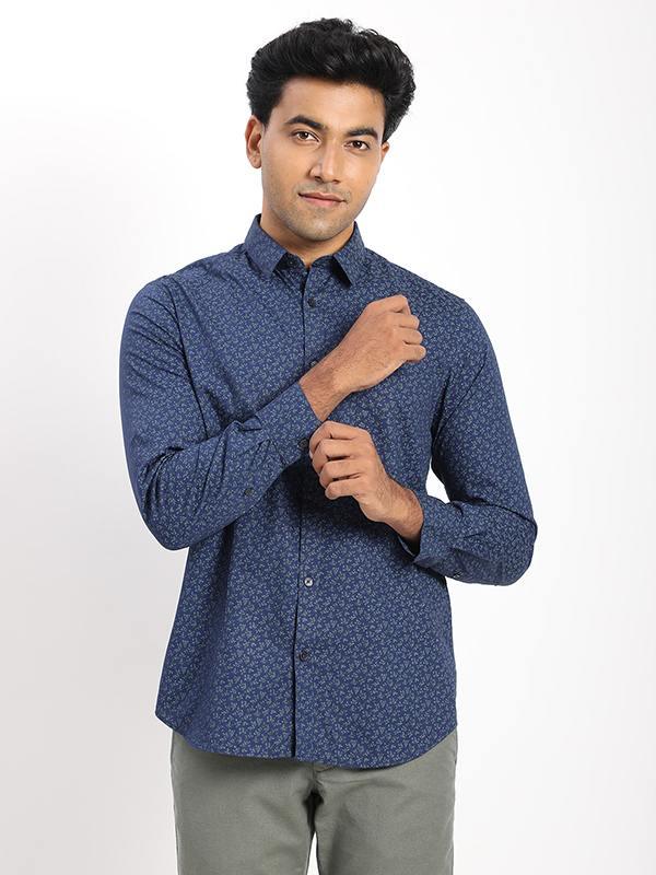 Men's Check Full Sleeves Cotton Shirt