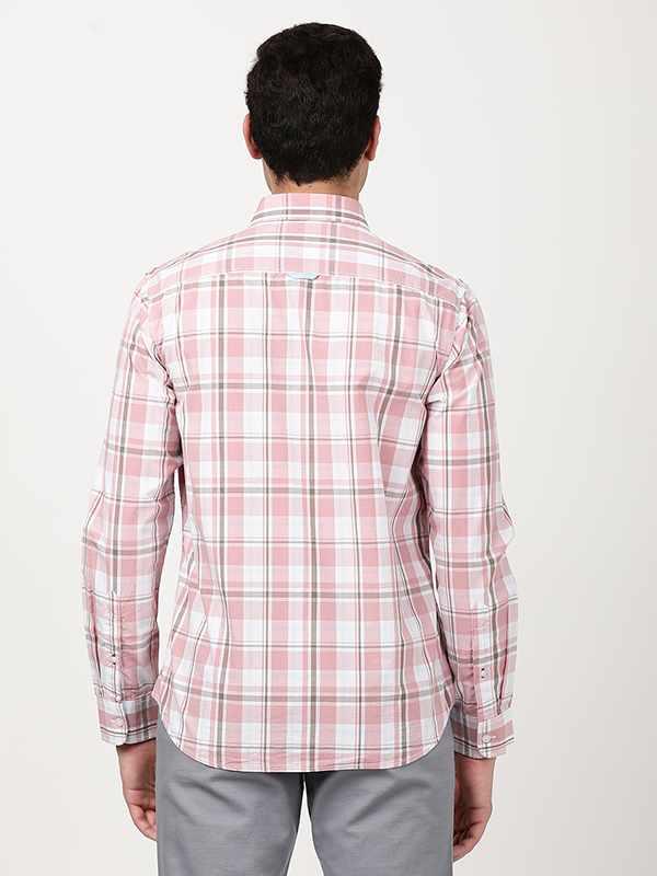 Men's Check Full Sleeves Cotton Shirt - Image 4